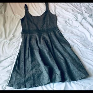NWOT A&F Gray Fit and Flare Dress